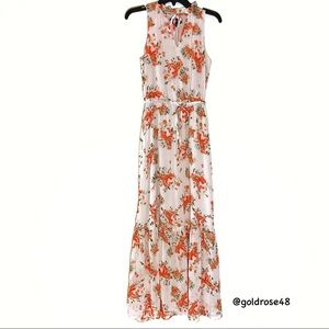 Mossimo floral sleeveless maxi dress